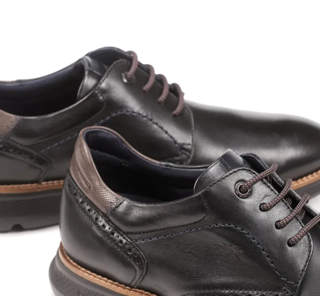 Best Sale Fluchos WILLIAM F1351 Black Shoe