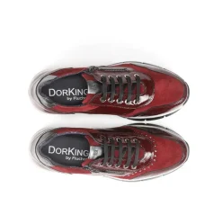 New Fluchos XANET D8680 Burgundy Sneakers